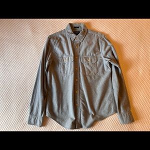 Light Blue Chamois Shirt - Super soft!